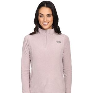 NWT north face glacier 1/4 zip fleece